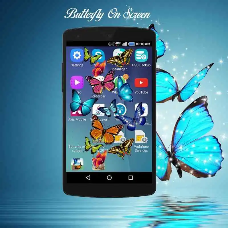 Play Butterfly on screen | Prank app Play Butterfly on screen | Prank app